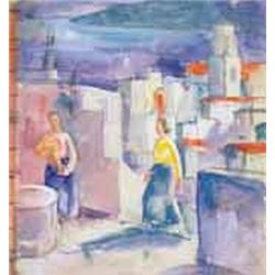 Kálmán Gáborjáni Szabó (1897-1955) - Water-carriers, 1930