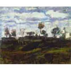 József Koszta (1861-1949) - Big landscape