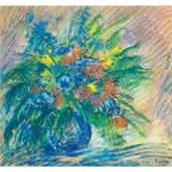 János Schadl (1892-1944) - Flower still life, 1943