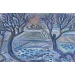 István Dési Huber (1895-1944) - Wintery landscape