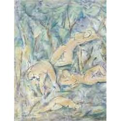 Dezso Orbán (1884-1987) - Nudes, 1956