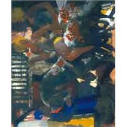 Vilmos Aba-Novák (1894-1941) - Circus riders 