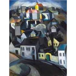 Armand Schönberger (1885-1974) - City, 1930