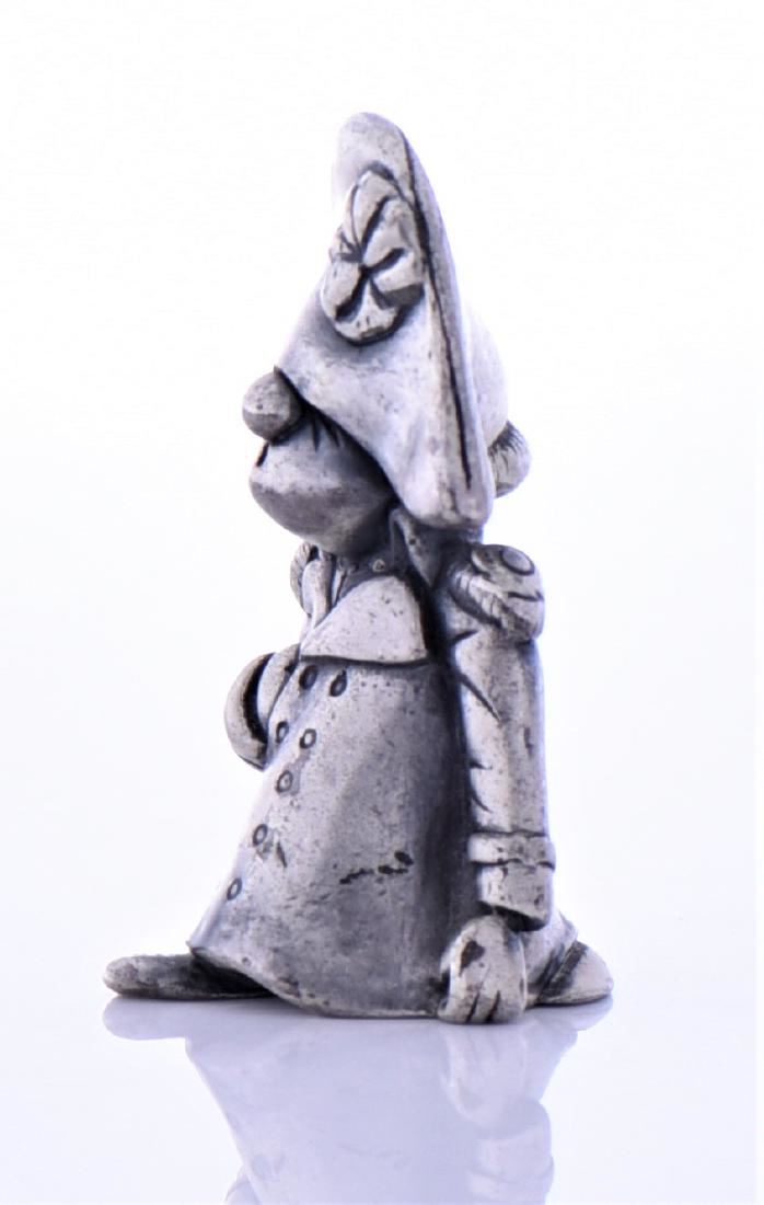 Peltro Italy Pewter Figurine Of A Napoleon