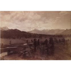 William Henry Jackson Longs Peak Photograph c.1873