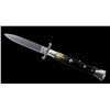 Image 1 : AKC Italian Buffalo Horn Stiletto Switchblade