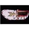 Image 14 : Cree Fully Beaded Hide Moccasins c. 1890