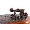 Image 5 : Original Wentworth Bronze Marble Game Sculpture