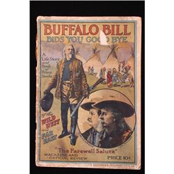 Buffalo Bill Wild West Show Original Program 1910