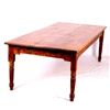 Image 12 : Primitive Farmhouse Harvest Table LARGE