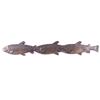 Image 1 : Rick Rowley Original Trout Bronze Sculpture