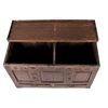 Image 10 : Jacobean Hand Carved Blanket Chest c. 1820