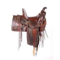 W. B. Ten Eyck Saddle Montana Territory c. 1880's