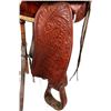 Image 11 : Vintage Western Ornate Tooled Saddle