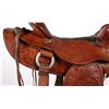 Image 12 : Vintage Western Ornate Tooled Saddle