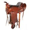 Image 2 : Vintage Western Ornate Tooled Saddle