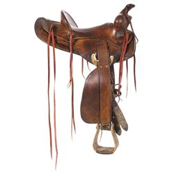 Jack Connolly Livingston, MT Custom Saddle c.1929-