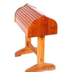 EXCELLENT Custom Cherry Wood Saddle Stand
