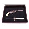 Image 5 : Traveling-Desk Cased Forehand Co Revolver & Dagger