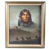 Image 1 : Native American Portrait & Landscape By Kenneth