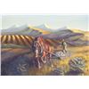 Image 2 : G.C. Wentworth Plowing Fields Oil Painting c. 1967