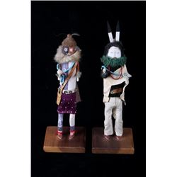 Hopi Indian Cottonwood Kachina Dolls 1950's
