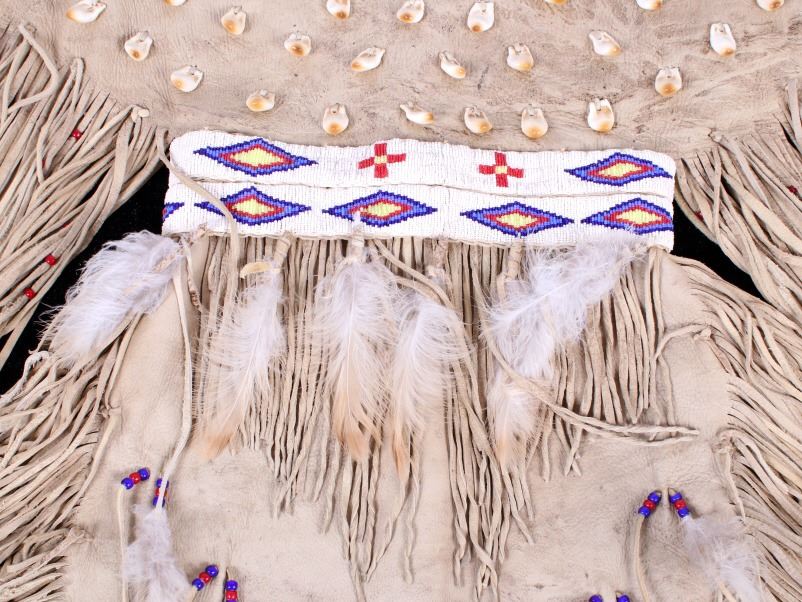 Crow Native American Singing Waters Wedding Dress