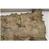 Image 20 : Northern Cheyenne Pictorial Painted Buffalo Robe