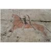 Image 33 : Northern Cheyenne Pictorial Painted Buffalo Robe