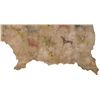 Image 5 : Northern Cheyenne Pictorial Painted Buffalo Robe