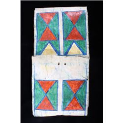 Plateua Painted Buffalo Hide Parfleche c. 1800's