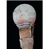Image 2 : Sioux Beaded Stone Skull Cracker War Club 19th C.