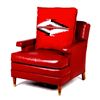Image 4 : Thomas Molesworth Personal Red Leather Chair