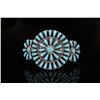Image 1 : Navajo Petite Point Turquoise Bracelet