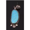 Image 5 : Navajo Sterling Silver & Turquoise Earrings