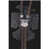 Image 4 : Zuni Thunderbird Mosaic Inlaid Bolo Tie