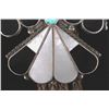 Image 7 : Zuni Thunderbird Mosaic Inlaid Bolo Tie