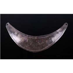 Ojibwa Silver Gorget Collar Medallion C. 1780-1820