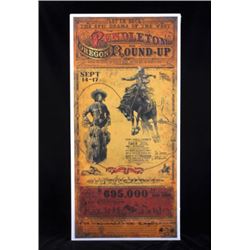Pendleton Round-Up Poster by Bob Coronato