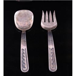 Navajo Sterling Silverware Utensils
