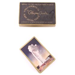 1935 Yellowstone Haynes Souvenir Playing Cards