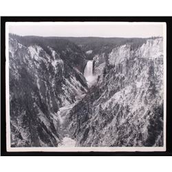 Original Lower Yellowstone Falls Photograph