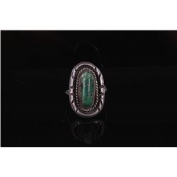 Old Pawn King's Manassa Turquoise Ring