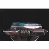 Image 5 : Signed Navajo Sterling and Blue Gem Turquoise Ring