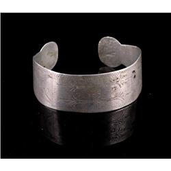 Navajo First Phase Silver Trade Bracelet 19th C.