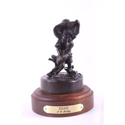 Bronze Sculpture by J.P. Kelley "Damn" 11/50