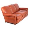 Image 1 : Edward H. Bohlin Authentic Leather Couch