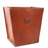 Image 6 : Edward H. Bohlin Leather Office Bin