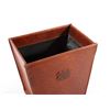 Image 7 : Edward H. Bohlin Leather Office Bin