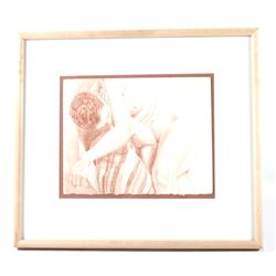 Original Philip Pearlstein Nude Women Lithograph